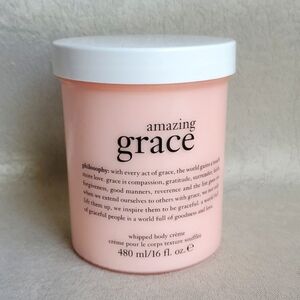 🆕️ PHILOSOPHY Amazing Grace Whipped Body Creme SUPERSIZE 16 fl oz.